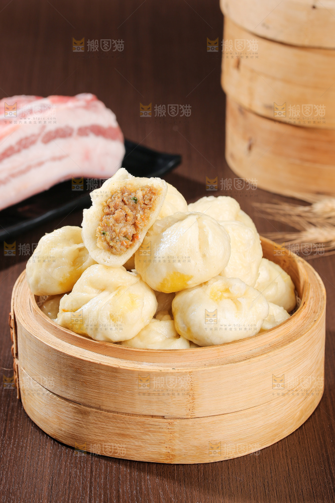 深底上的杭州小笼包