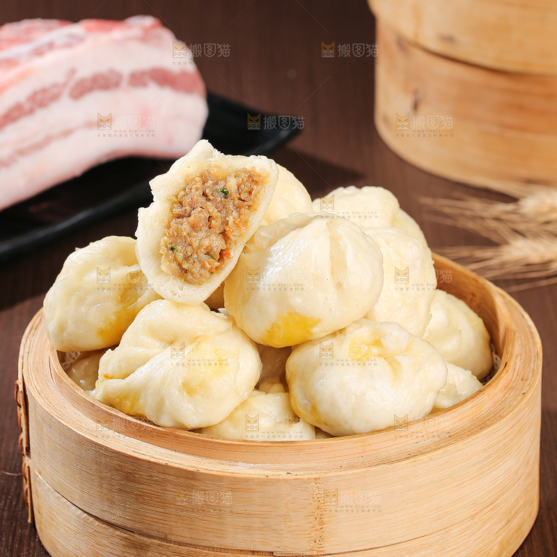 深底上的杭州小笼包