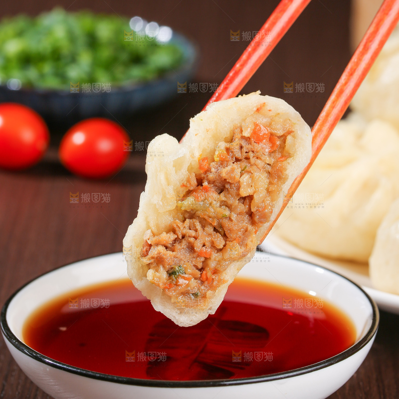 深底上的杭州小笼包