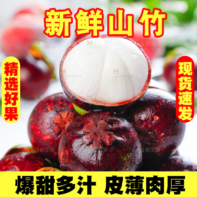 浅底上的泰国山竹