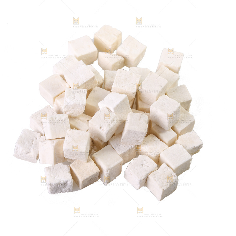 白底上的茯苓
