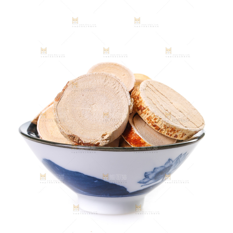 白底上的五指毛桃