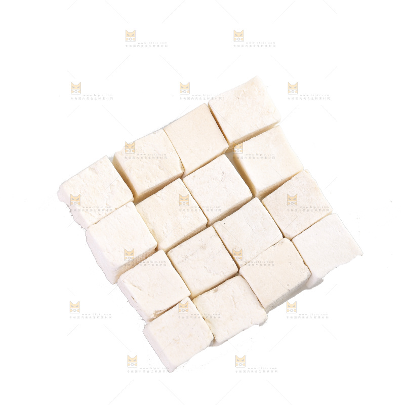 白底上的茯苓