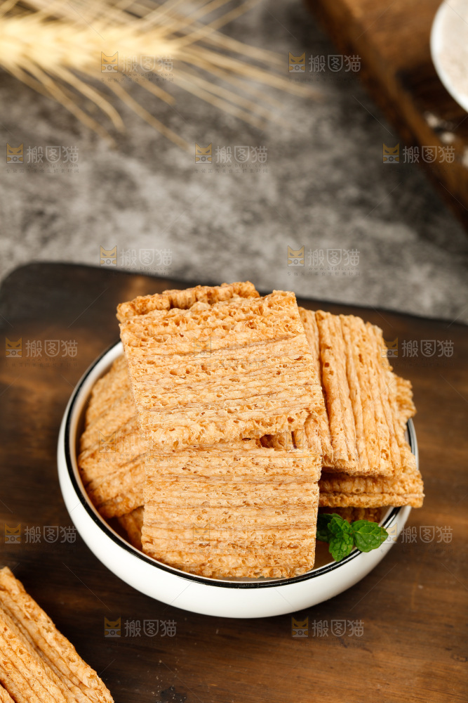 深底上的荞麦酥