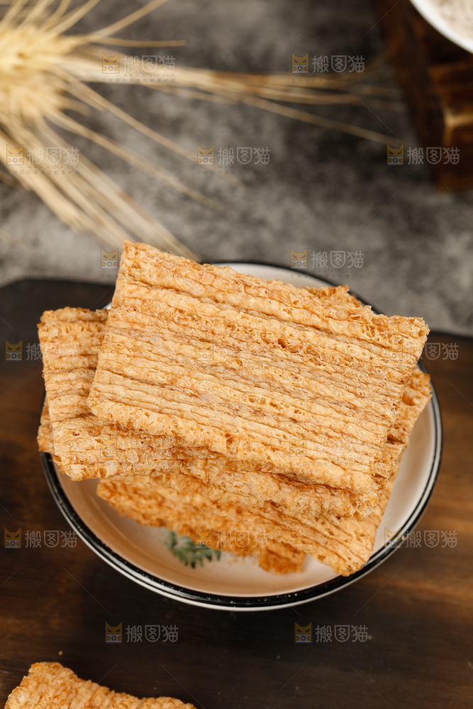 深底上的荞麦酥