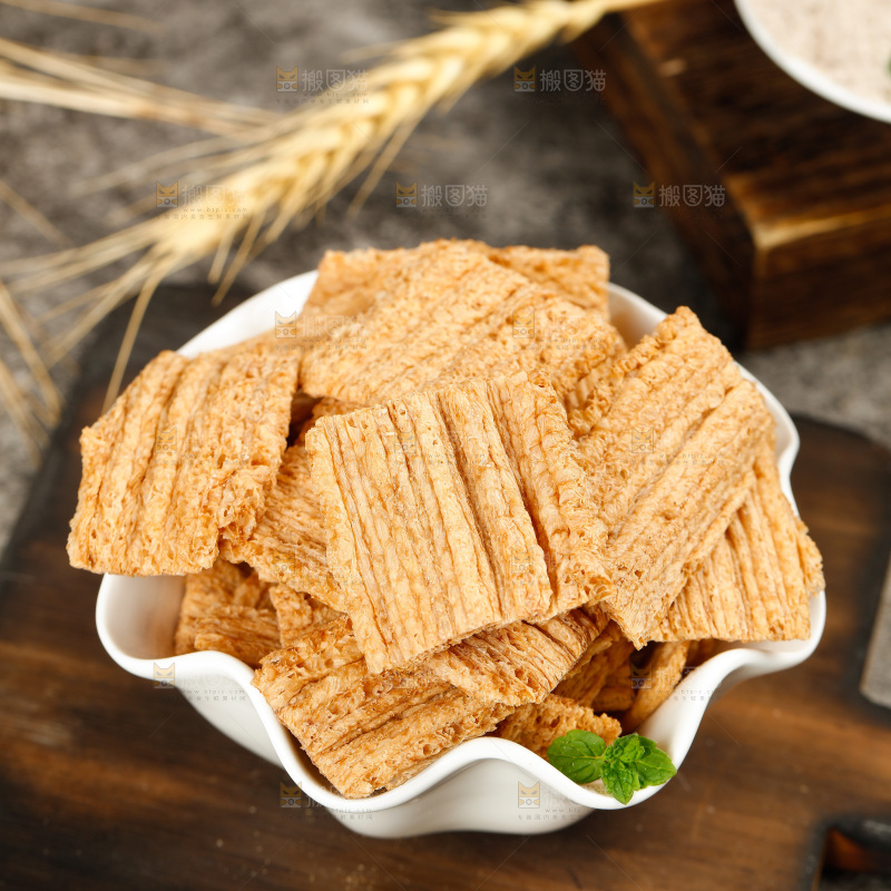 深底上的荞麦酥