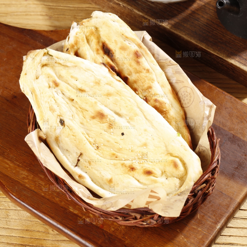 木底上的梅干菜饼