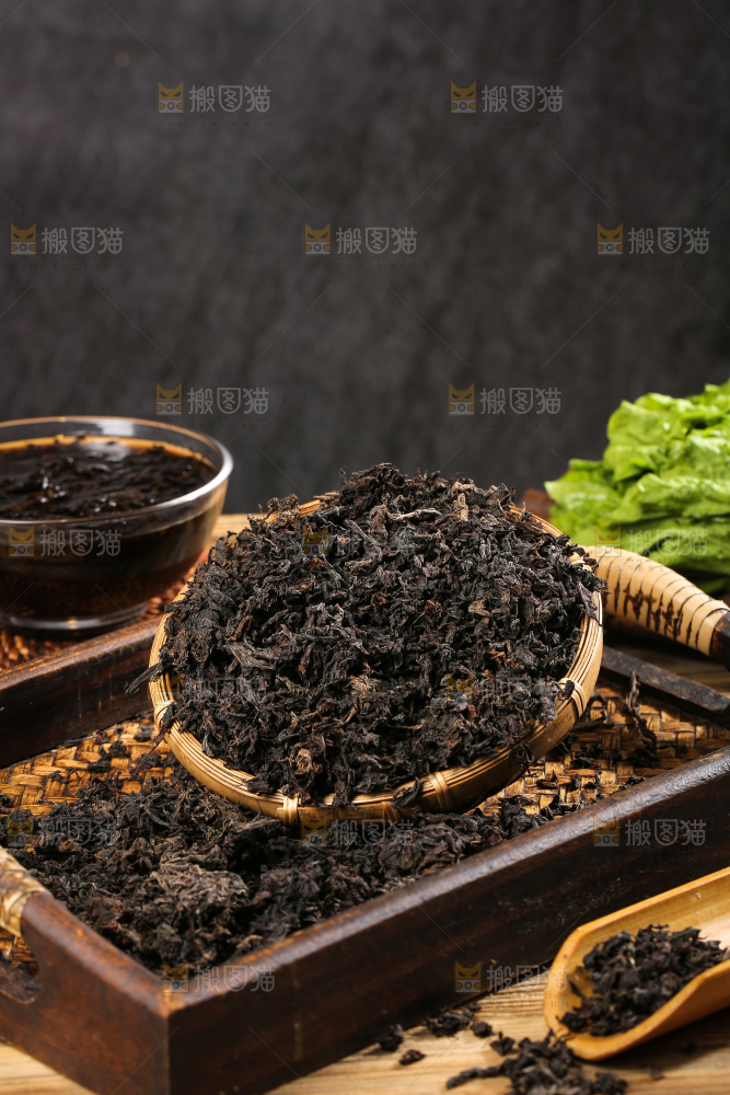 深底上的梅干菜