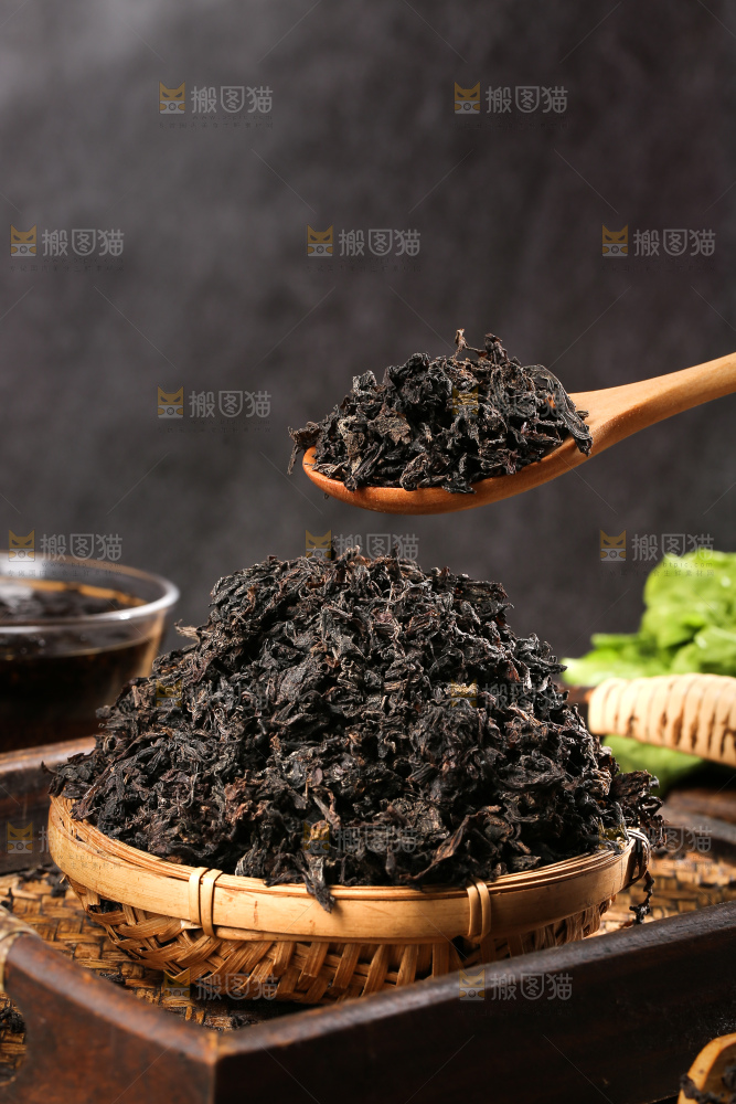深底上的梅干菜