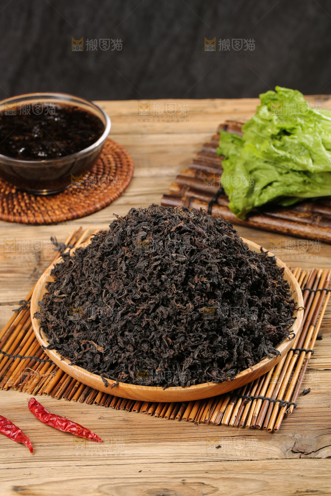 深底上的梅干菜