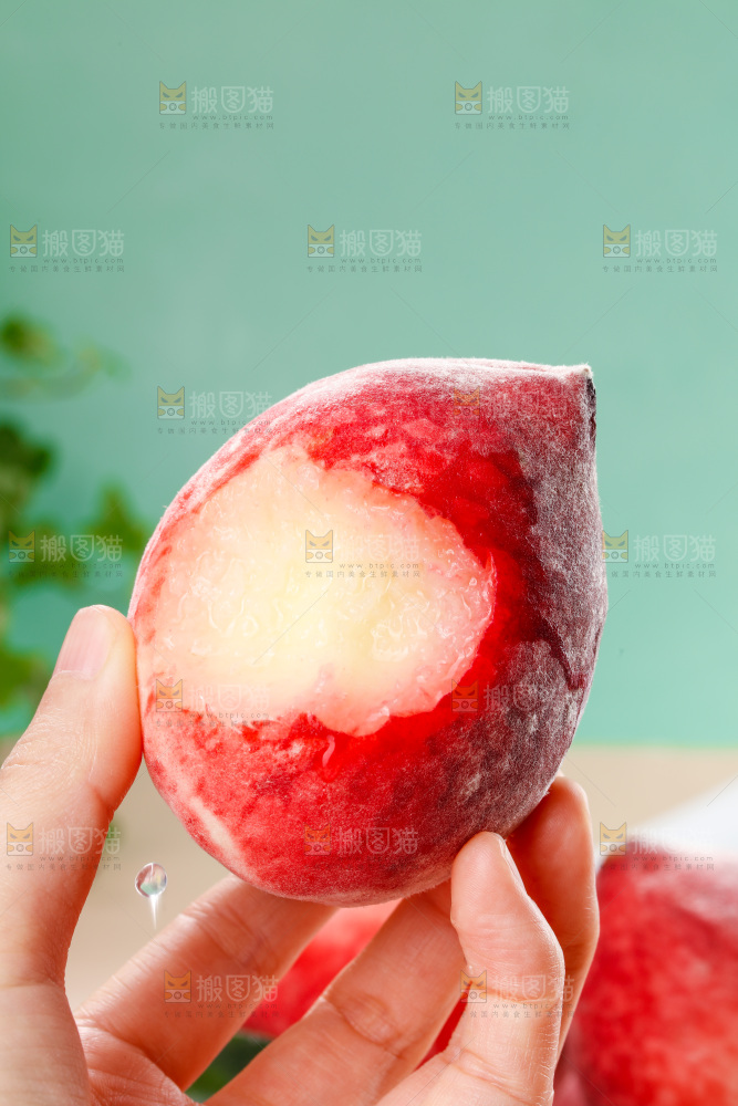 浅底上的春雪水蜜桃