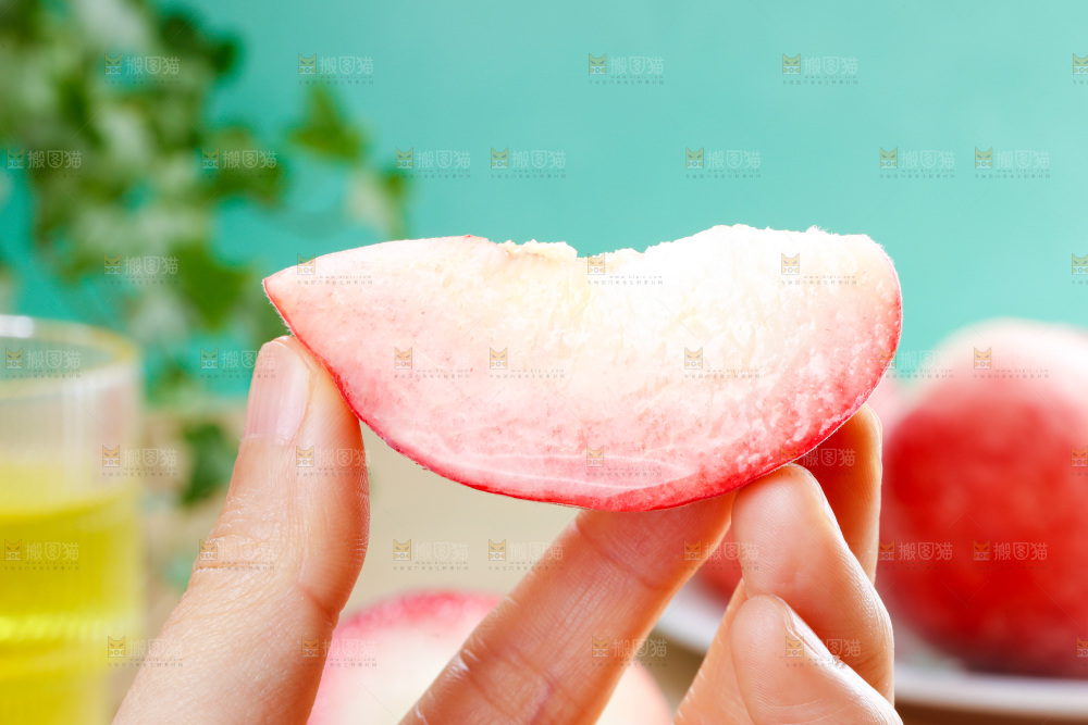 浅底上的春雪水蜜桃
