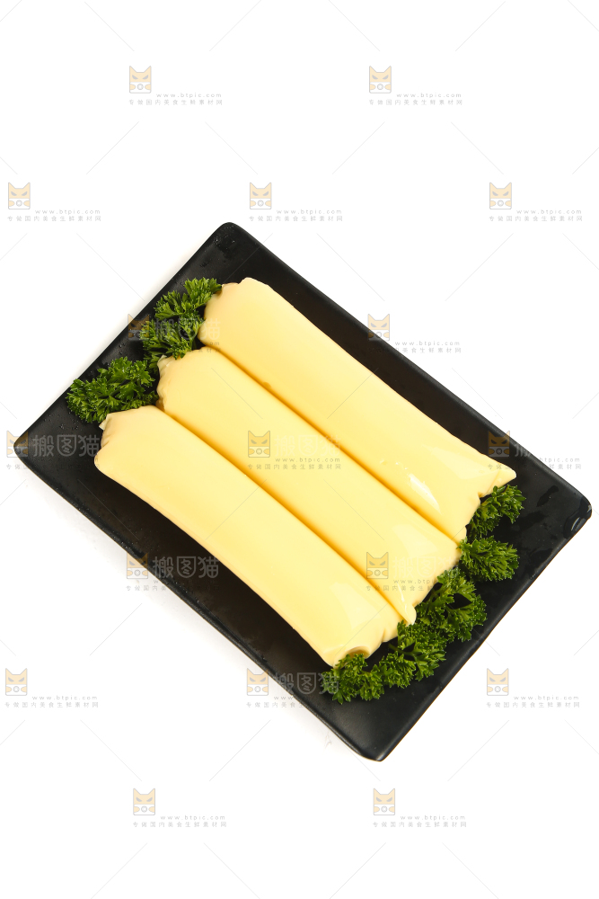 白底上的鸡蛋豆腐