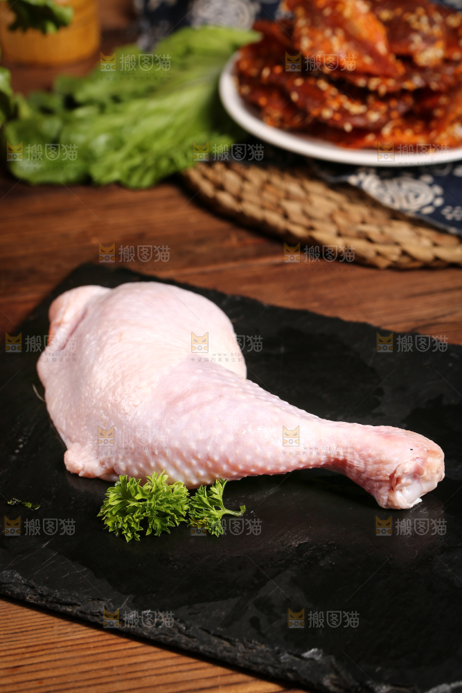 深底上的大鸡腿