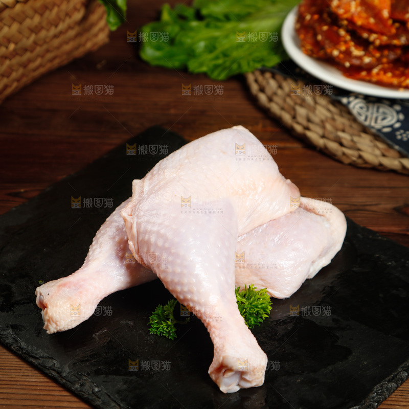 深底上的大鸡腿