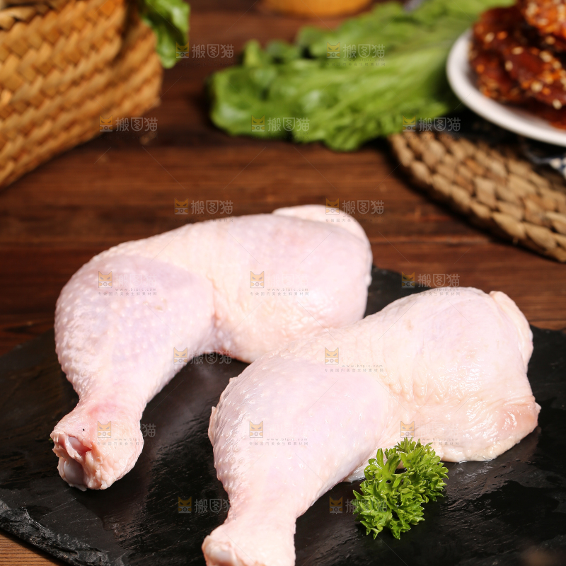 深底上的大鸡腿