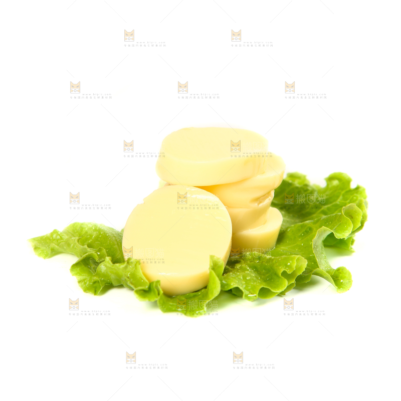 白底上的鸡蛋豆腐