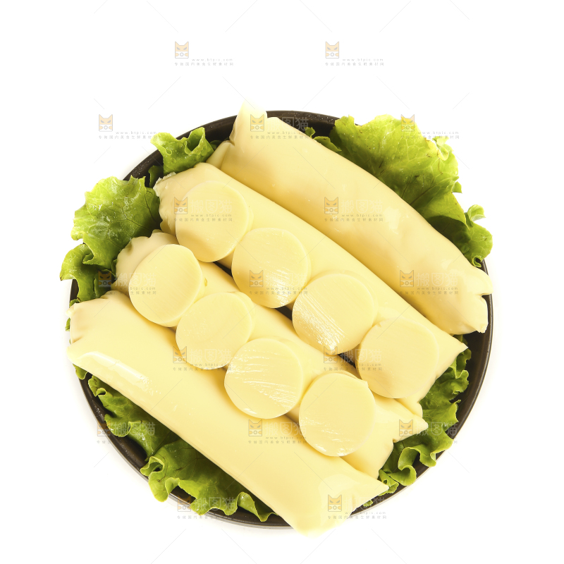 白底上的鸡蛋豆腐