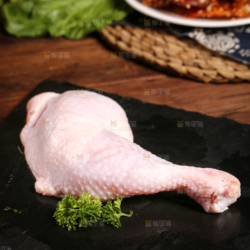 深底上的大鸡腿