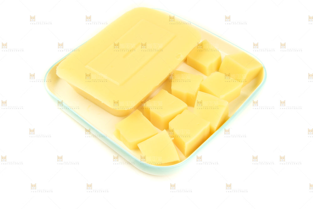 白底上的米豆腐