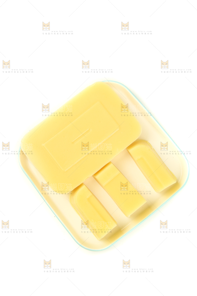 白底上的米豆腐