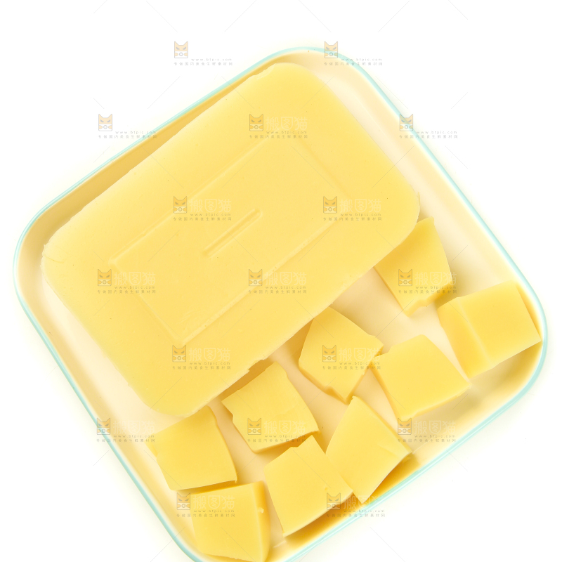 白底上的米豆腐