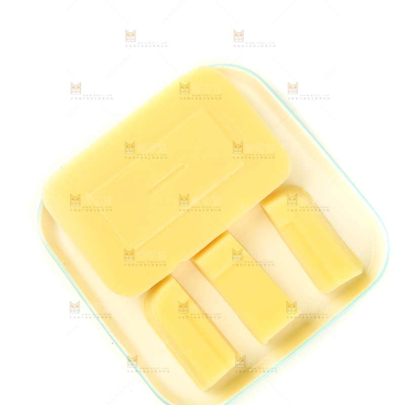 白底上的米豆腐