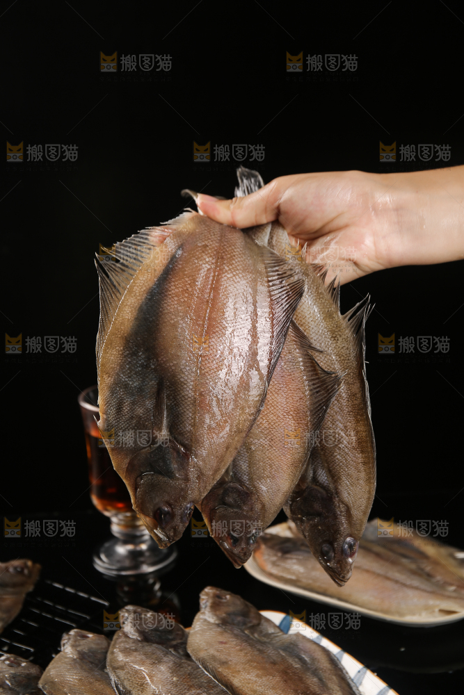 深底上的鲽鱼