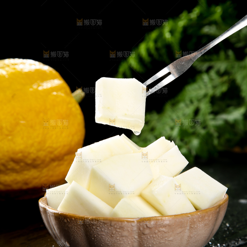 深底上的香橼果