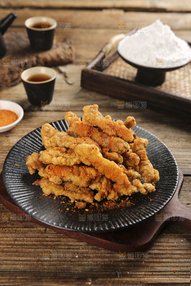 木底上的小酥肉
