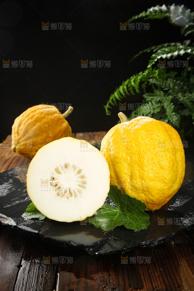 深底上的香橼果