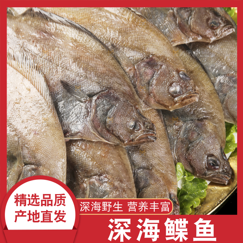 深底上的鲽鱼