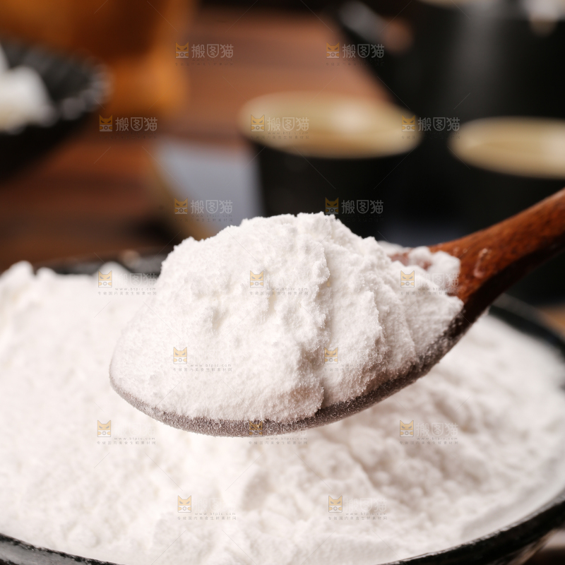 深底上的豌豆淀粉