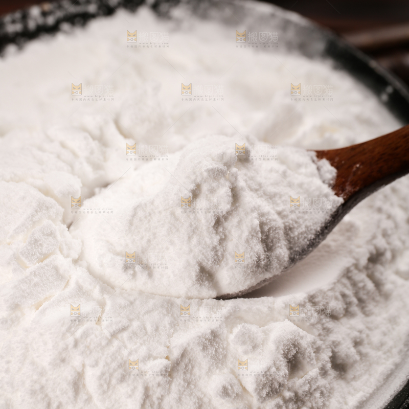 深底上的豌豆淀粉