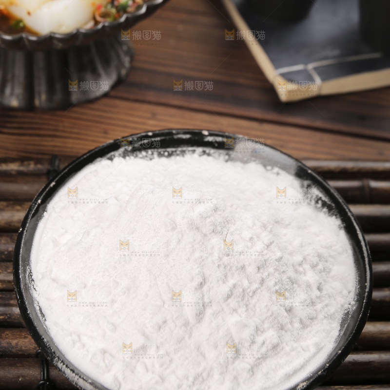 深底上的豌豆淀粉