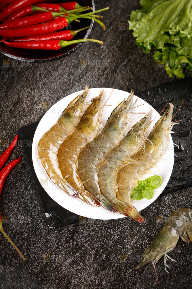 深底上的青岛大虾