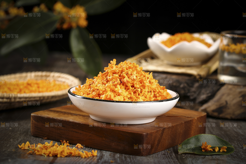 深底上的桂花
