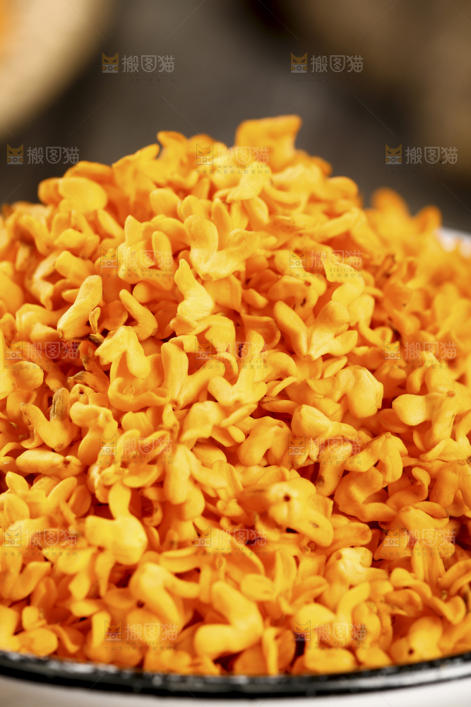 深底上的桂花