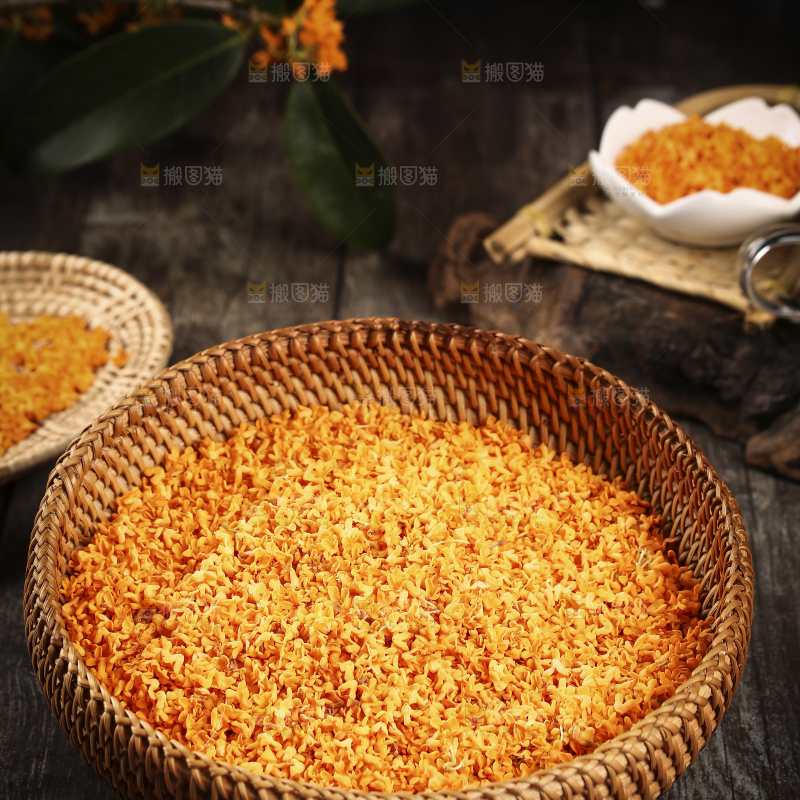 深底上的桂花