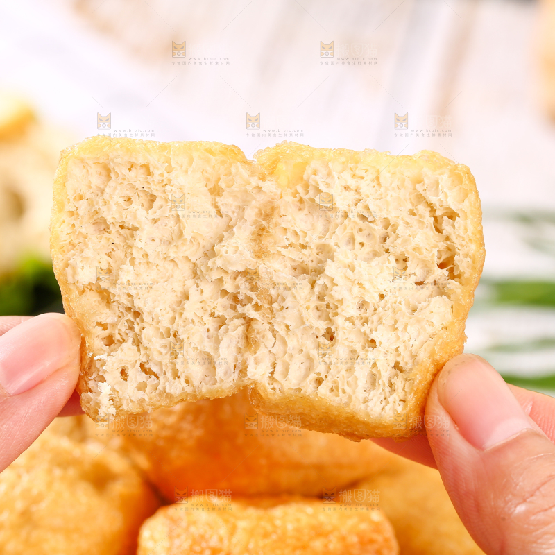 浅底上的油豆泡