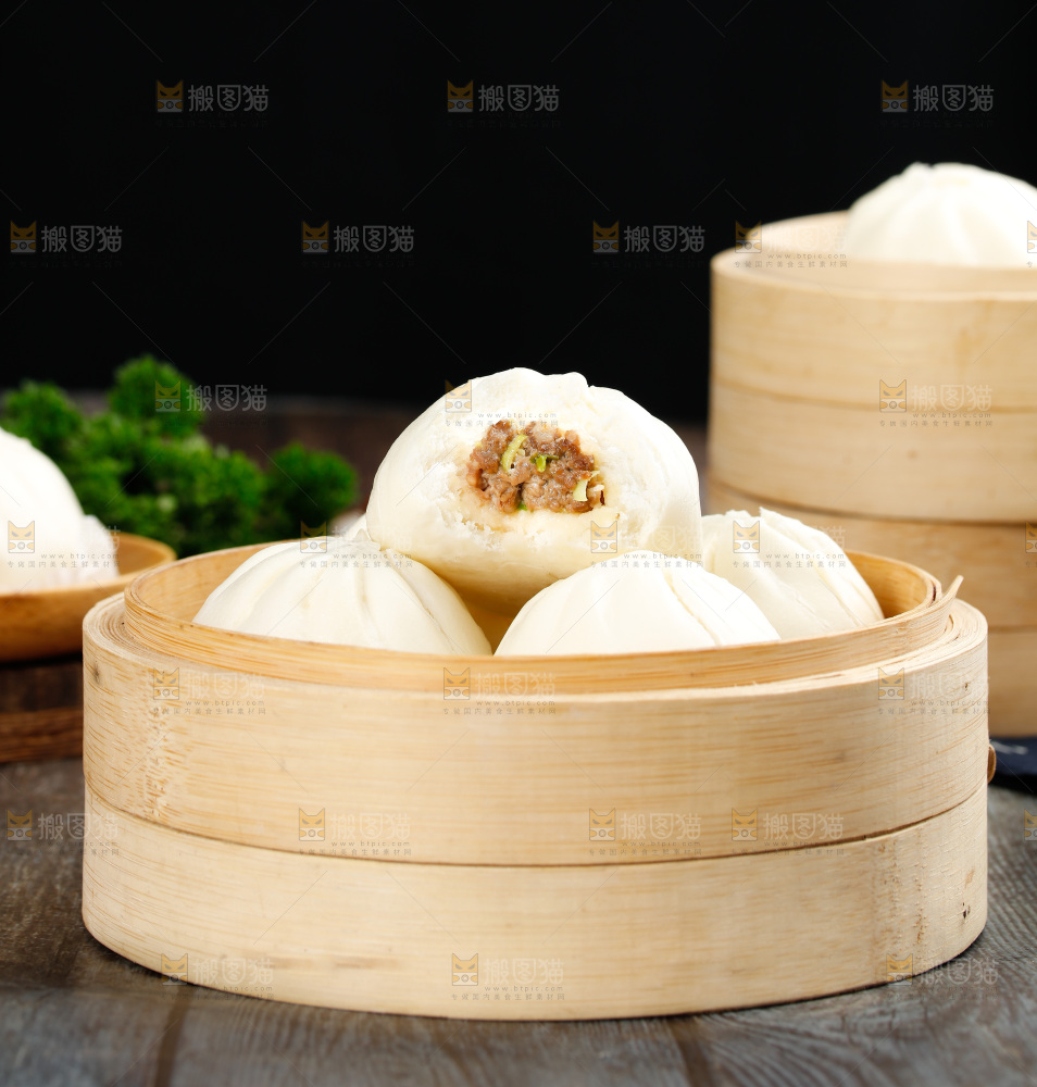 深底上的滑肉包