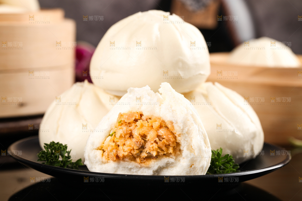 深底上的滑肉包