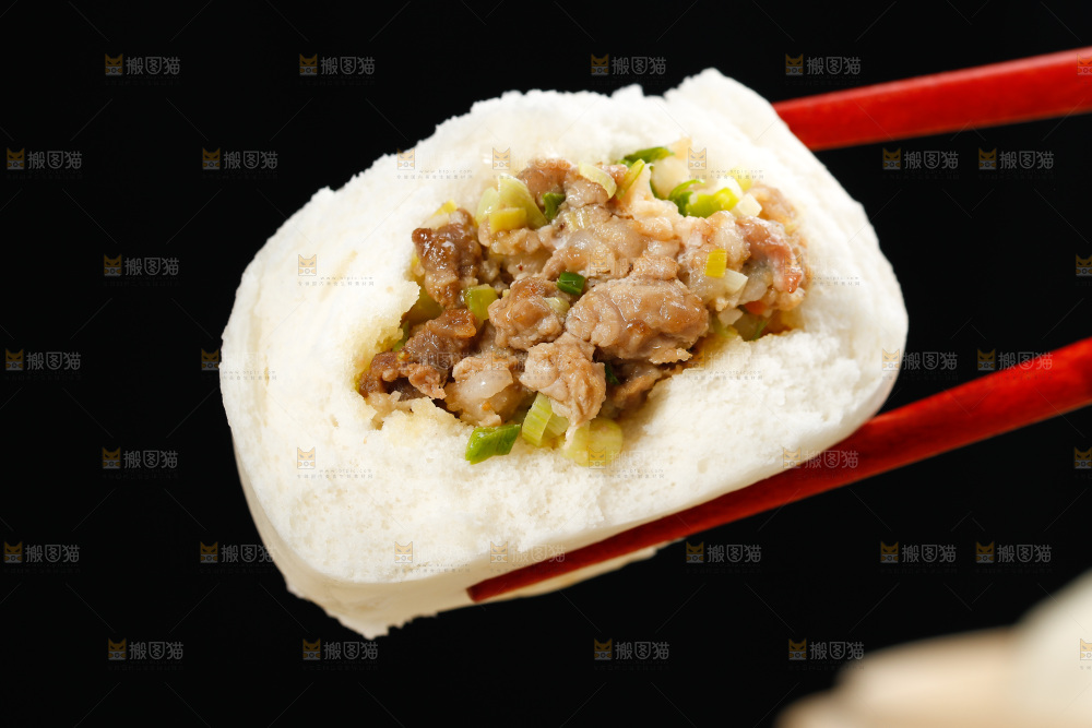 深底上的滑肉包