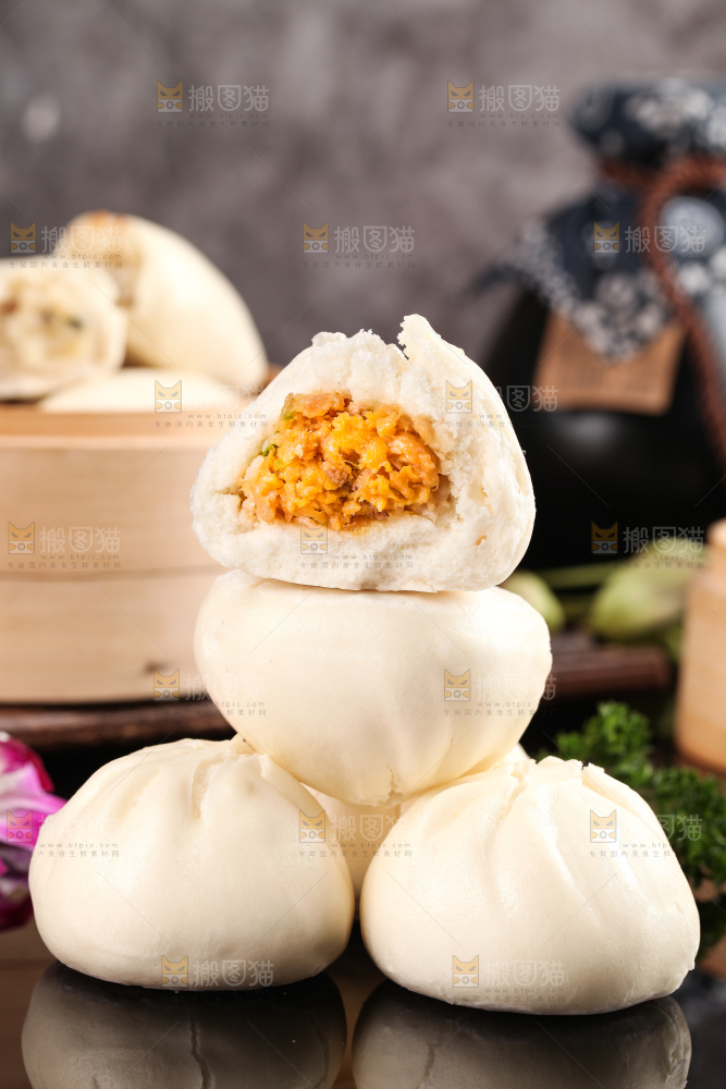 深底上的滑肉包