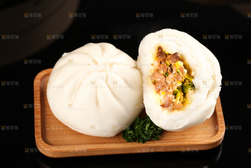 深底上的滑肉包