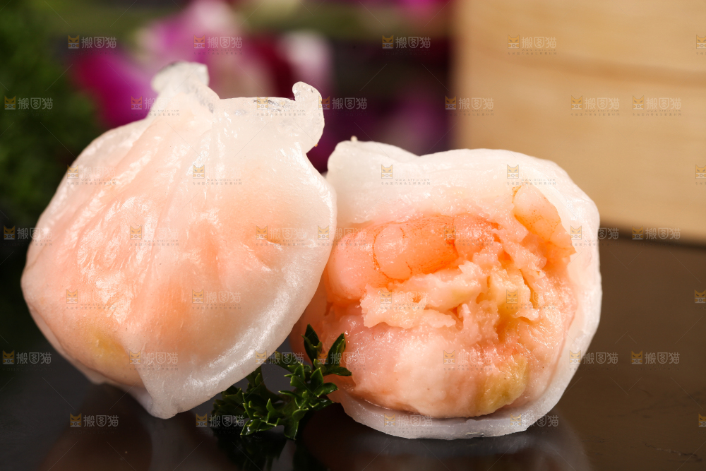 水晶虾饺