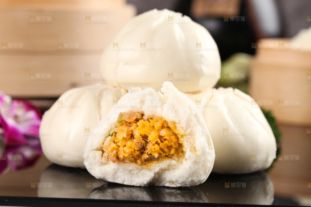 深底上的滑肉包