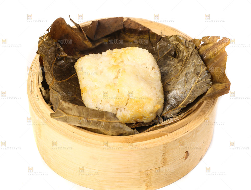 白底上的糯米鸡