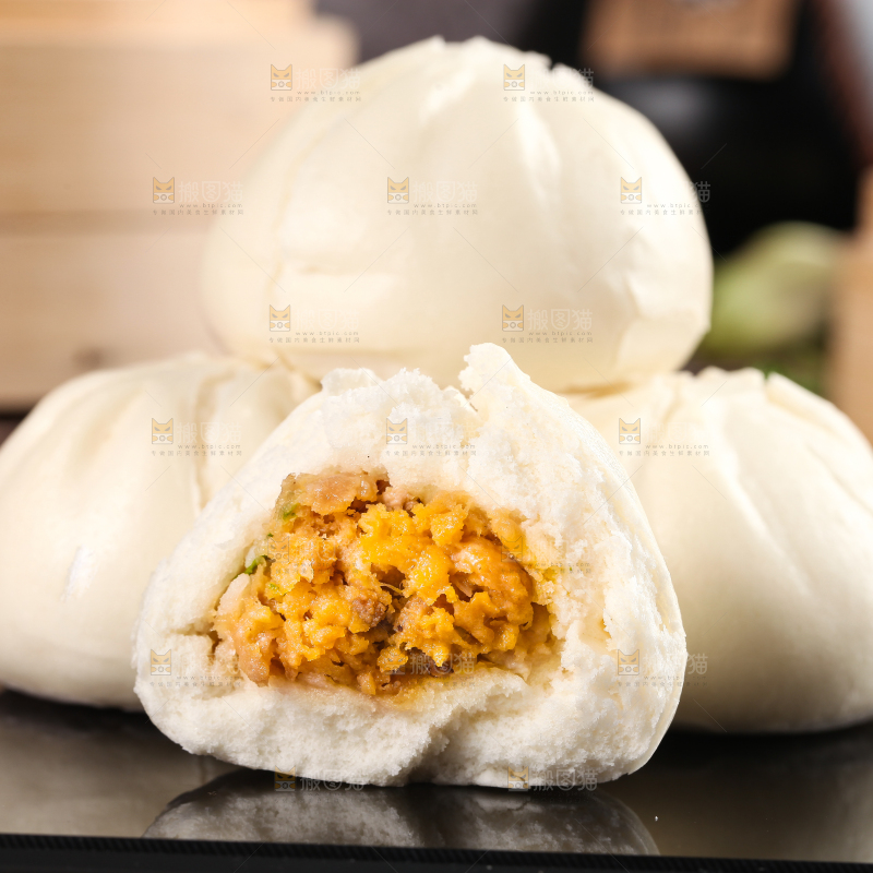 深底上的滑肉包