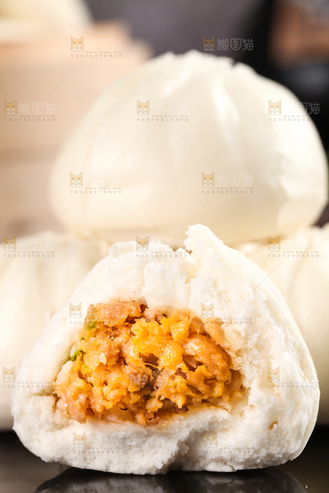 深底上的滑肉包
